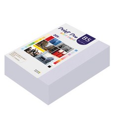 paperculture PrintPro 厚磅彩色影印紙 No.20 丁香紫色 205g 264張, B5, 1個