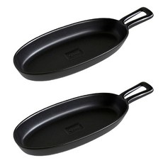 Nicott Ma Maison Tools 手持烤盤 黑色, 10cm, 2個