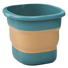 PEONIST 可折疊指壓足浴桶, 綠色, 1個