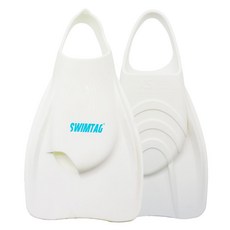 OCEANTAG SWIM TAG Impact 短蛙鞋, 白色