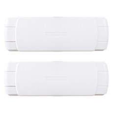 aguard 冰箱安全鎖, 白色, 2個