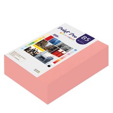 paperculture Print-Pro 厚磅彩色影印紙 No.25 鮭魚色 205g 264張, B5, 1個