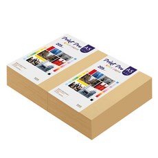 paperculture Print Pro 厚磅彩色影印紙 No.04 Buff 205g 400張, 1個, A5