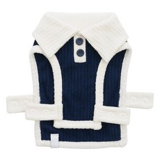 Montier 狗狗雲朵披肩, 海軍藍, 1個