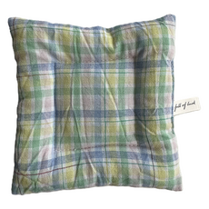 清爽格紋系列餐桌杯墊, 類型8, 1個