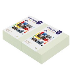 paperculture PrintPro 厚磅彩色影印紙 No.18 淺灰色 205g 400張, 1個, A5