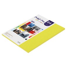 paperculture Print Pro 厚磅彩色影印紙 205g No.08 亮黃色, B4, 33個