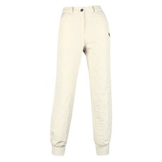 luxgolf 女款後鬆緊絎縫鋪棉長褲 YD4W226W