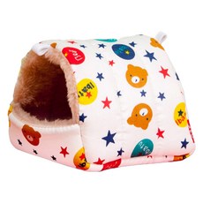 요런개 포근하고 폭신한 소동물 은신처 S, 곰돌이, 1개