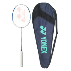 YONEX 2025 羽球拍 天藍色 5U5 NANOFLARE 001 CLEAR + 穿線 + 全拍套, 1套, 單一商品