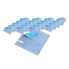 PEONIST 乾淨菜瓜布抹布, 藍色, 20個