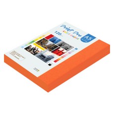paperculture Print Pro 薄彩色影印紙 No 28 皇家橘色 120g, 160個, A5