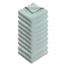 PEONIST 手巾抹布, 綠色, 10個