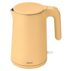 QOONO 보닝 電熱水壺 1.5L, QBKA-1400(Y / 黃色)
