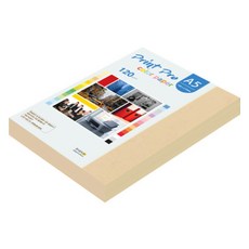 paperculture Print Pro 薄型彩色影印紙 No 03 米色 120g, 160個, A5