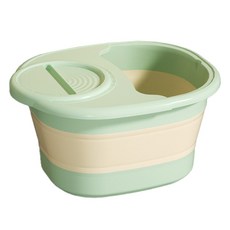 PEONIST 支架浴室折疊足浴盆, 薄荷綠, 1個