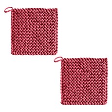 Petit Yang 霧面質感杯墊 茶杯墊, 紅色, 2個