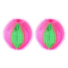 킹스로드 통돌이 드럼 세탁볼, 03 레드그린 4cm, 2개