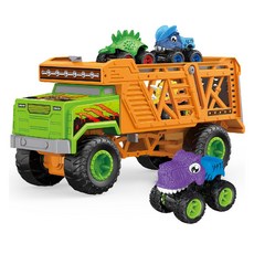 KIDS Pangpang 恐龍手提運輸車玩具套組, 1個, 隨機出貨