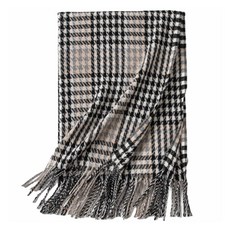 소니오 격자무늬 겨울 따뜻한 목도리 머플러