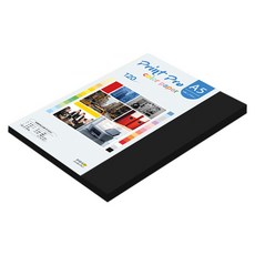 종이문화 프린트프로 칼라복사지 120g No 32 블랙, A5, 80개