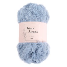 청송뜨개실 자이언트 앙고라 뜨개실 100g, 15 인디블루, 1개