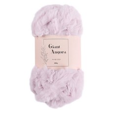 청송뜨개실 자이언트 앙고라 뜨개실 100g, 07 연인디핑크, 1개