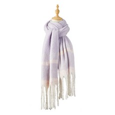 Sonnyo 粉彩冬季保暖圍巾