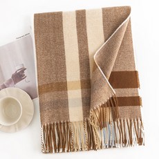 소니오 그리드 겨울 따뜻한 목도리 머플러