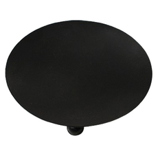 LAVENTIA 圓形燭台托盤, 黑色 Type4