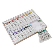 Art Secret 藝術家的秘密 專業用壓克力顏料組, 20ml, 24色