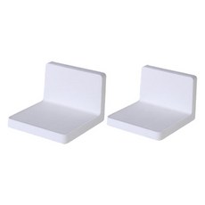 디오셀 깔끔정리 무타공 미니선반, 화이트, 2개