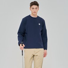 PUMA GOLF 男士彈性刷毛圓領高爾夫運動衫