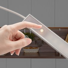 파인라이트 밝기조절형 슬림 터치 온 다용도 LED 싱크대 조명 900mm 15W, 아이보리빛