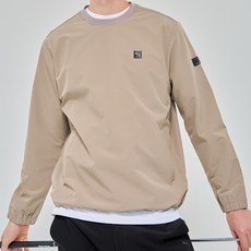 PUMA GOLF 男款彈性刷毛圓領高爾夫大學T