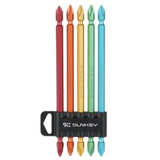 sunkey 螺絲起子頭5件組 SMB-150CS, 1套