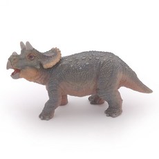 papo 幼兒三角龍恐龍玩具公仔, 1個, 混色