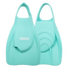 OCEANTAG Impact 短蛙鞋 兩腳穿著組, 薄荷綠