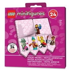 LEGO 迷你人偶便利貼 24代 53477, 1個, 1入, 粉紅色