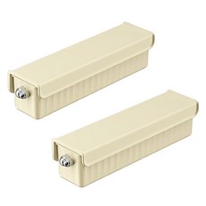 블루봄봄 속옷 양말 다용도 정리 수납함 무타공 벽걸이 홀드, 아이보리, 2개