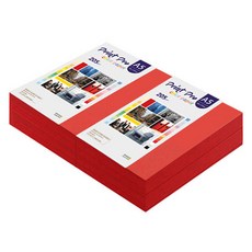 paperculture Print Pro 厚磅彩色影印紙 No 29 紅色 205g, 400個, A5