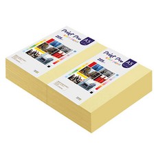 paperculture Print Pro 厚磅彩色影印紙 No 05 黃色 205g, 400個, A5