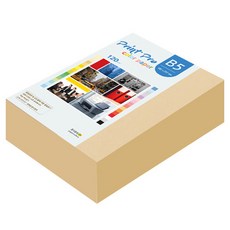 paperculture 프린트프로 薄彩色影印紙 120g No.03 米色, 440個, B5
