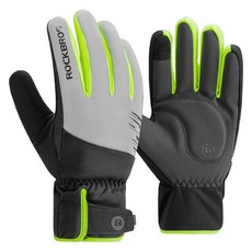 ROCKBROS 洛克兄弟 新雪麗智慧型手機觸控運動自行車防寒手套 雙手配戴套組 S336, 混合色, 1套