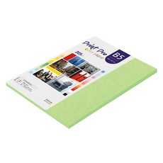 종이문화 프린트프로 두꺼운 칼라복사지 205g No.12 그린, B5, 32개