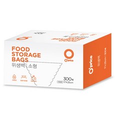 오프라이스 위생백 소 17cm x 25 cm, 소(S), 300개입, 1개