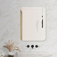 Golden Rabbit C型黏貼式壓克力安全鏡 長方形 30 x 40 cm, 單一顏色