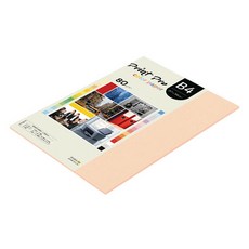 종이문화 프린트프로 얇은 칼라복사지 80g No 26 피치, 42개, B4
