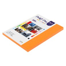 paperculture PrintPro 厚磅彩色影印紙 205g No 27 橘色, A5, 48個