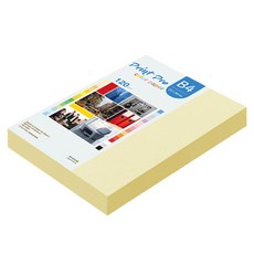 paperculture Print Pro 薄彩色列印紙 120g No 01 檸檬黃, B4, 220個